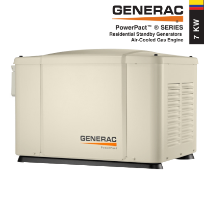 Generador robusto Generac PowerPact 7kW
